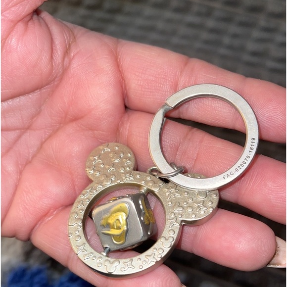Disney Accessories - Authentic 💛 Disney Mickey Mouse key chain. Unused